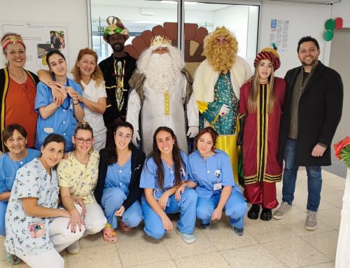 Els Reis d’Orient visiten els nens ingressats a l’Hospital Joan XXIII