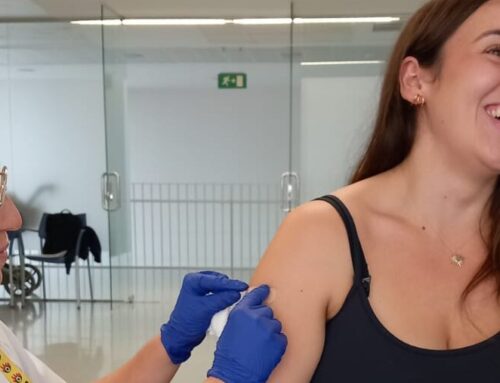 Les mares del grup de lactància del CAP Salou donen exemple per promoure la vacunació antigripal