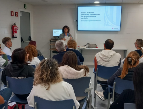 344 professionals de l’àmbit de la salut han assistit a sessions de bones pràctiques lingüístiques